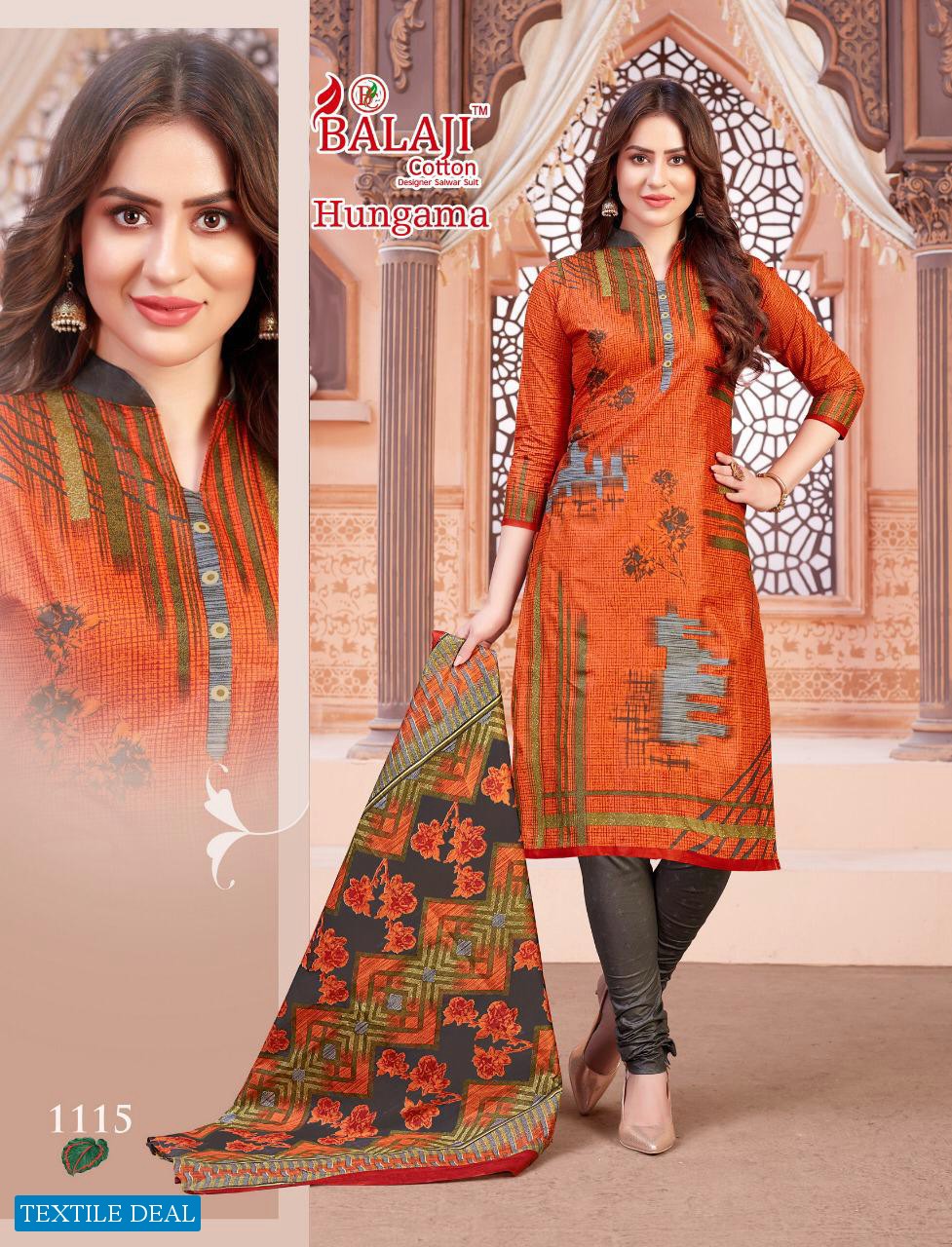 Balaji Hungama Vol-11 Wholesale Cotton Printed Dress Material