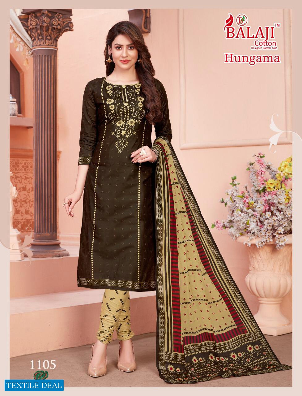 Balaji Hungama Vol-11 Wholesale Cotton Printed Dress Material