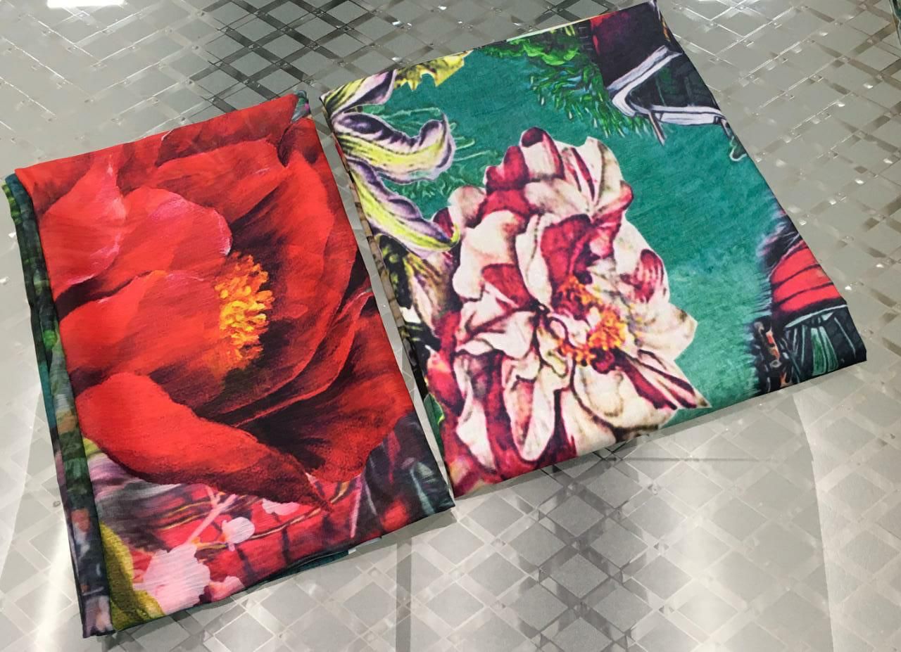 KILRUBA K-132 LUXURY LAWN COTTON DESIGNER STYLISH PAKIASTANI SUITS