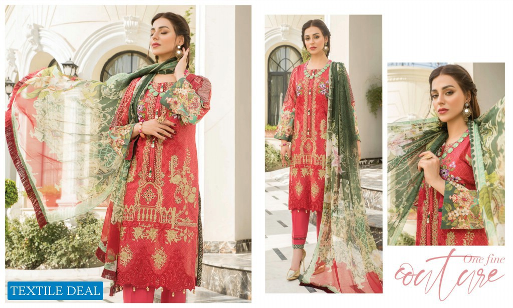 Maryam's Vol-1 Festive Lawn 2021 Wholesale Embroidered Pakistani Dress
