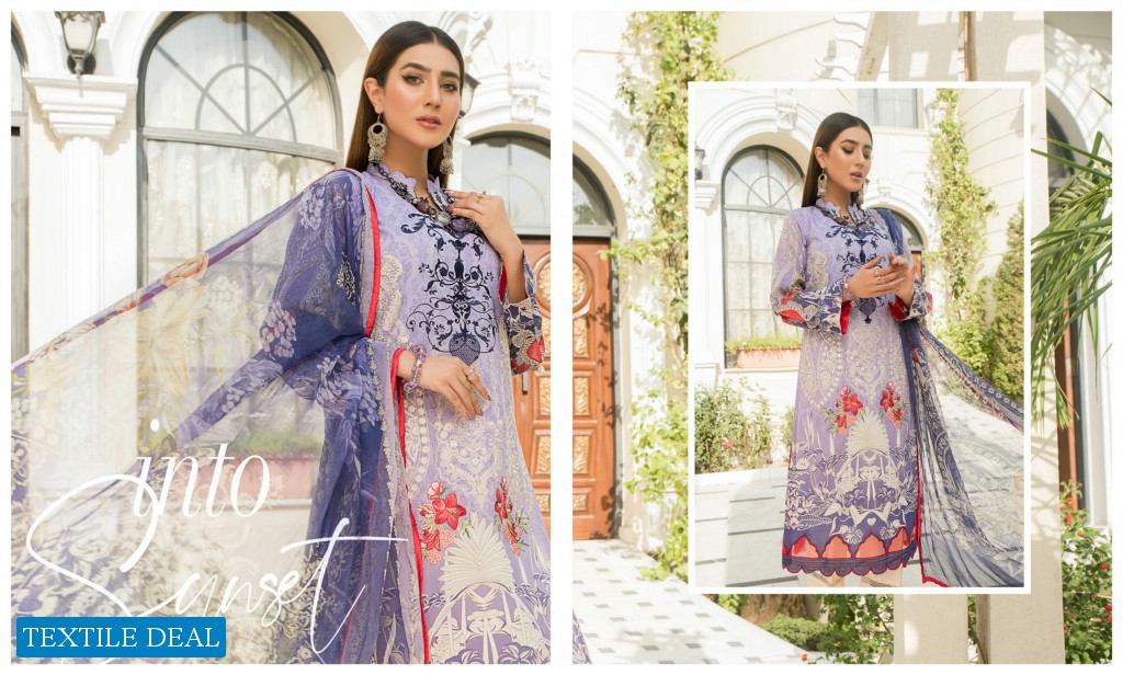 Maryam's Vol-1 Festive Lawn 2021 Wholesale Embroidered Pakistani Dress