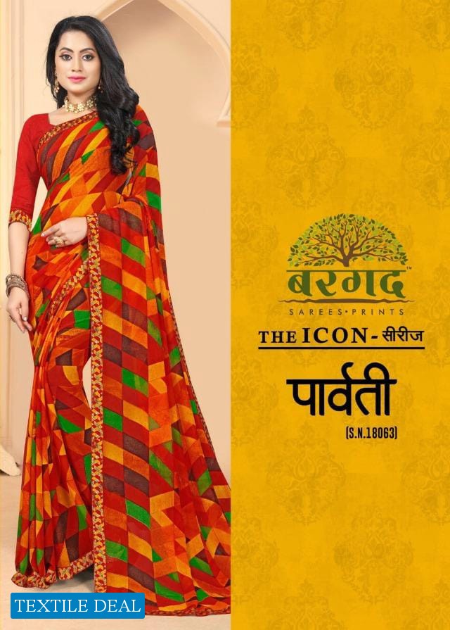 Bargad Parvati Wholesale Shopping Printed Sarees