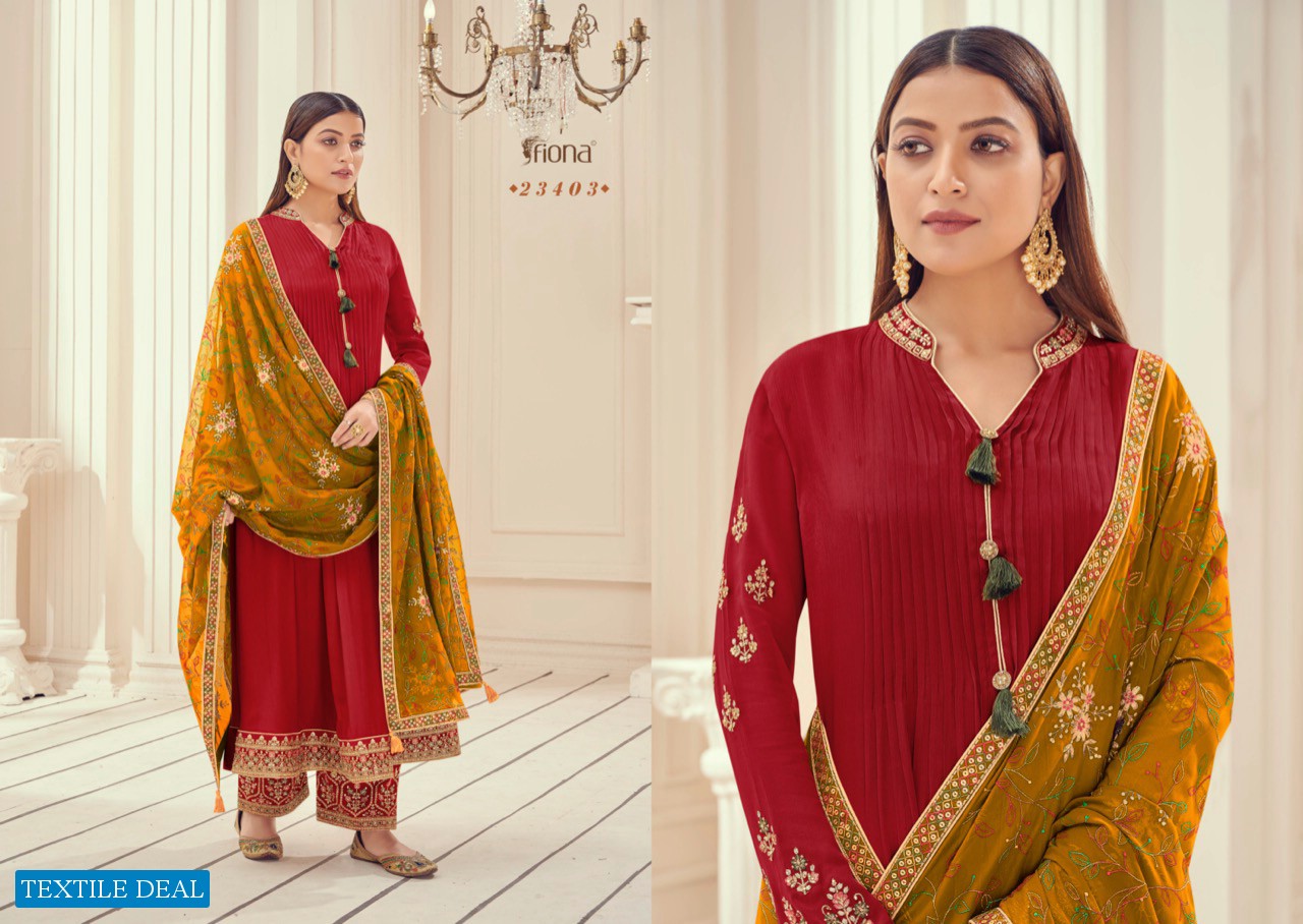 Fiona Zardosh Wholesale Straight Long Salwar Kameez