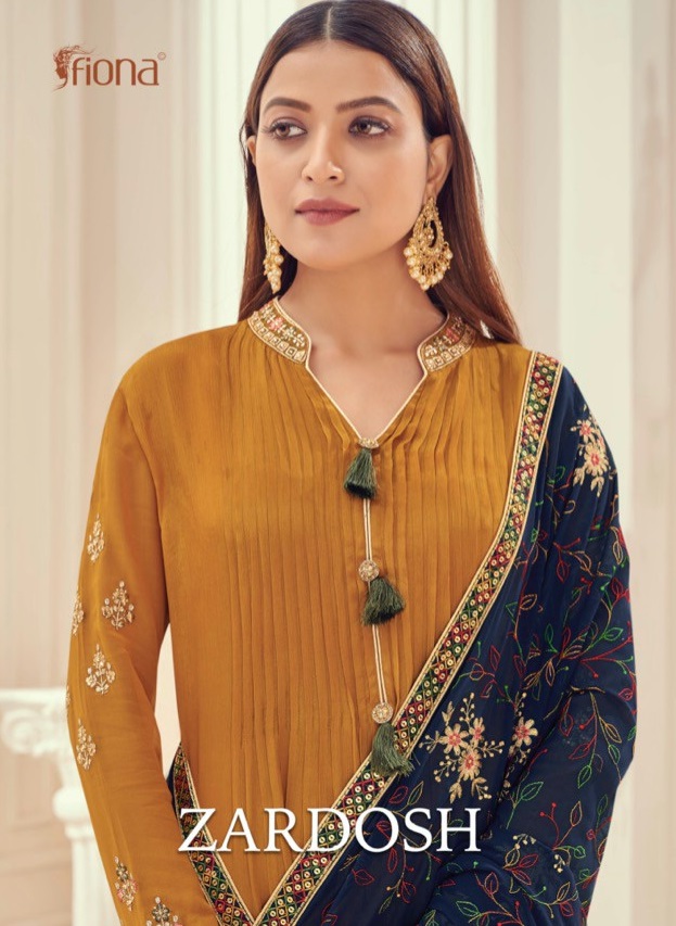 Fiona Zardosh Wholesale Straight Long Salwar Kameez