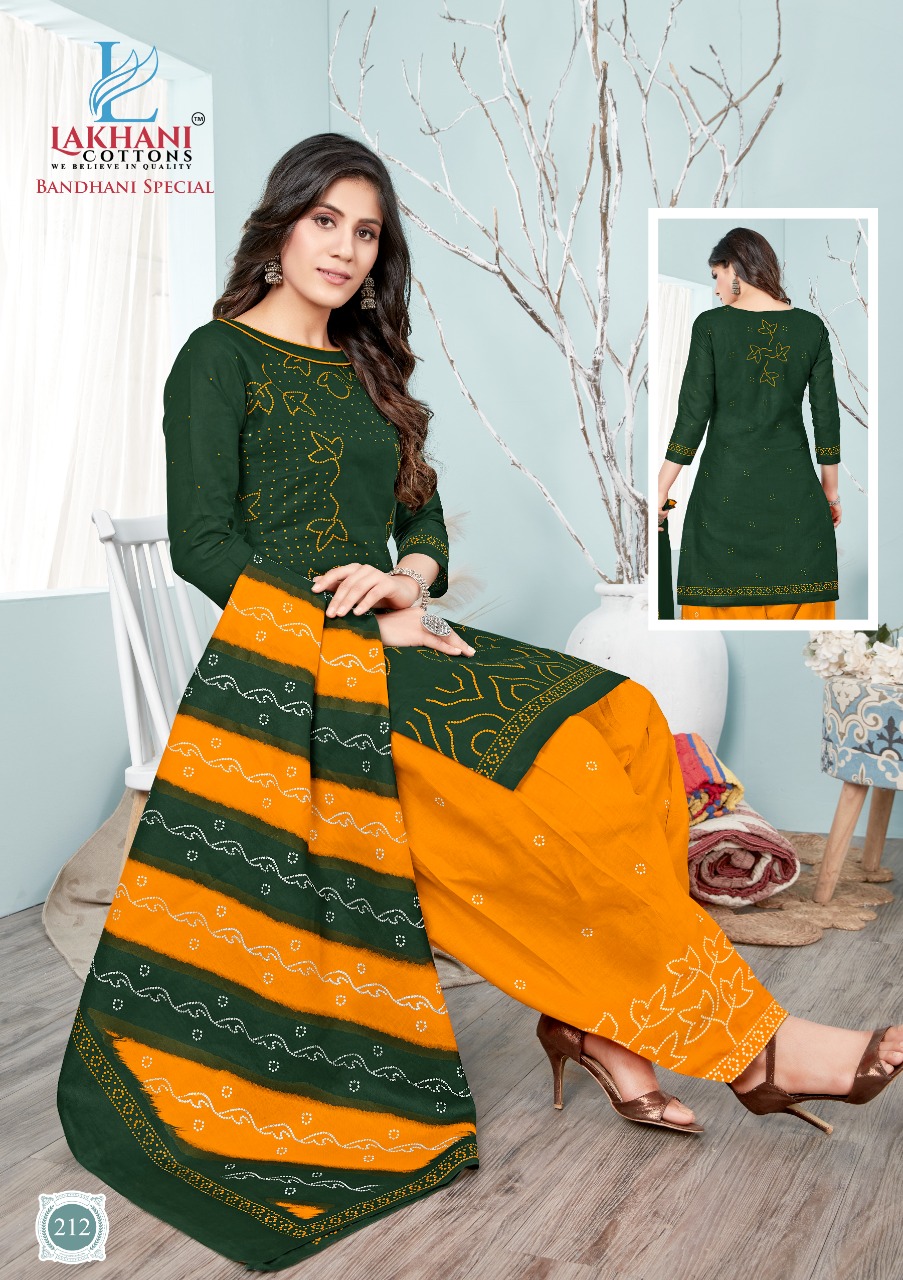 Lakhani Bandhani Special Vol-2 Wholesale Patiyala Dress Material