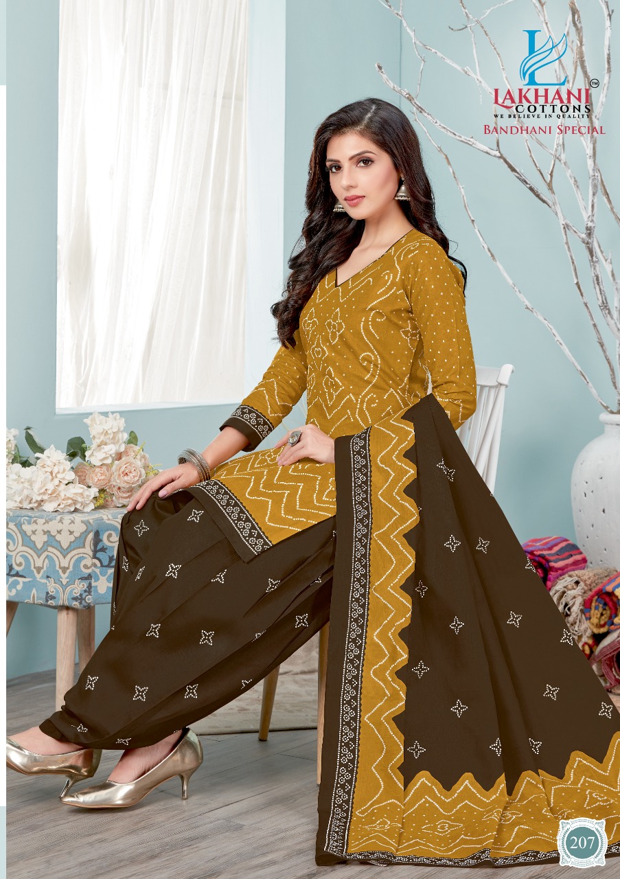 Lakhani Bandhani Special Vol-2 Wholesale Patiyala Dress Material