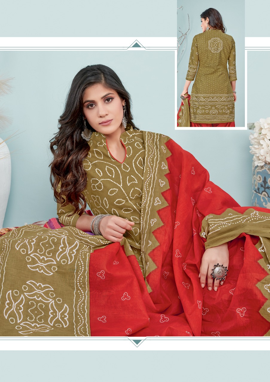 Lakhani Bandhani Special Vol-2 Wholesale Patiyala Dress Material