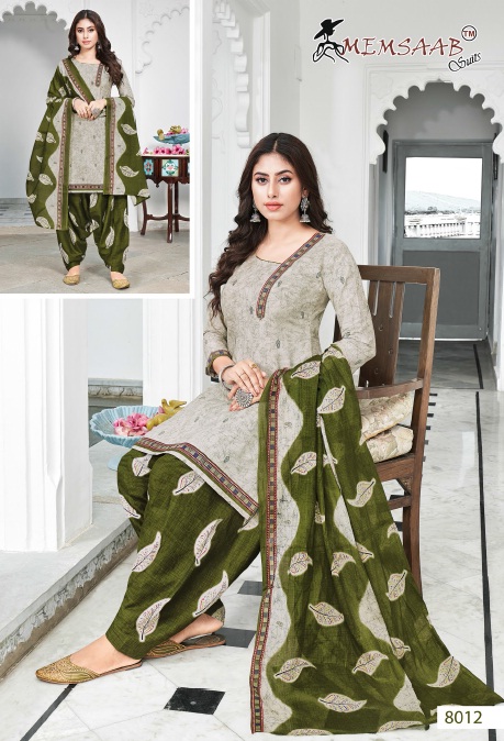 Memsaab Priyavanda Vol-8 Wholesale Cotton printed Dress Material