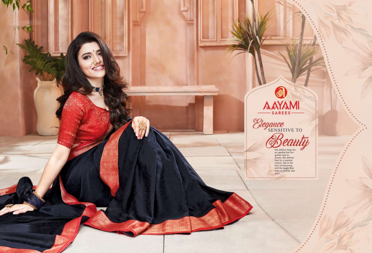 AAYAMI SHRINGAR GEORGETTE DESIGNER INDIAN WOMENS SAREES