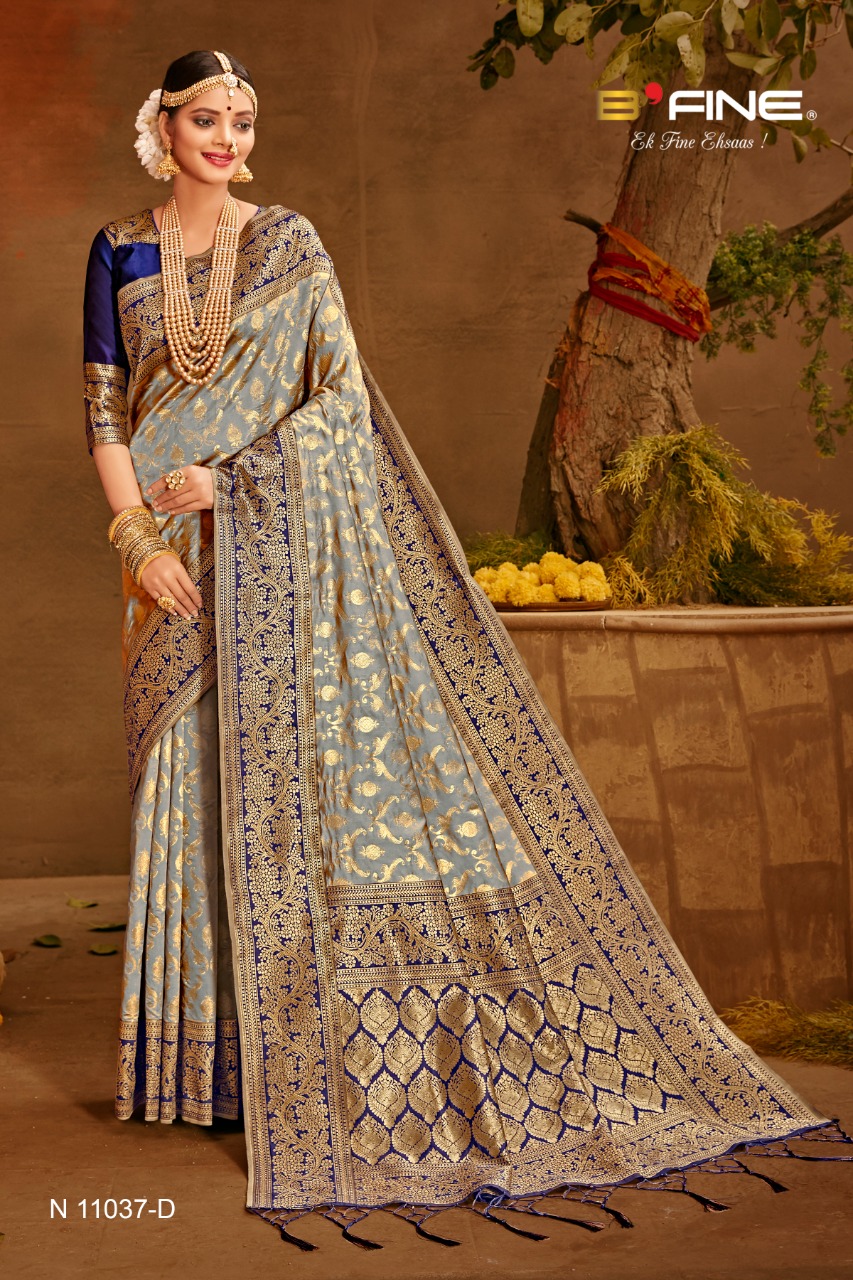 Exclusive Tissue Linen Saree Online 05 - SareesWala.com