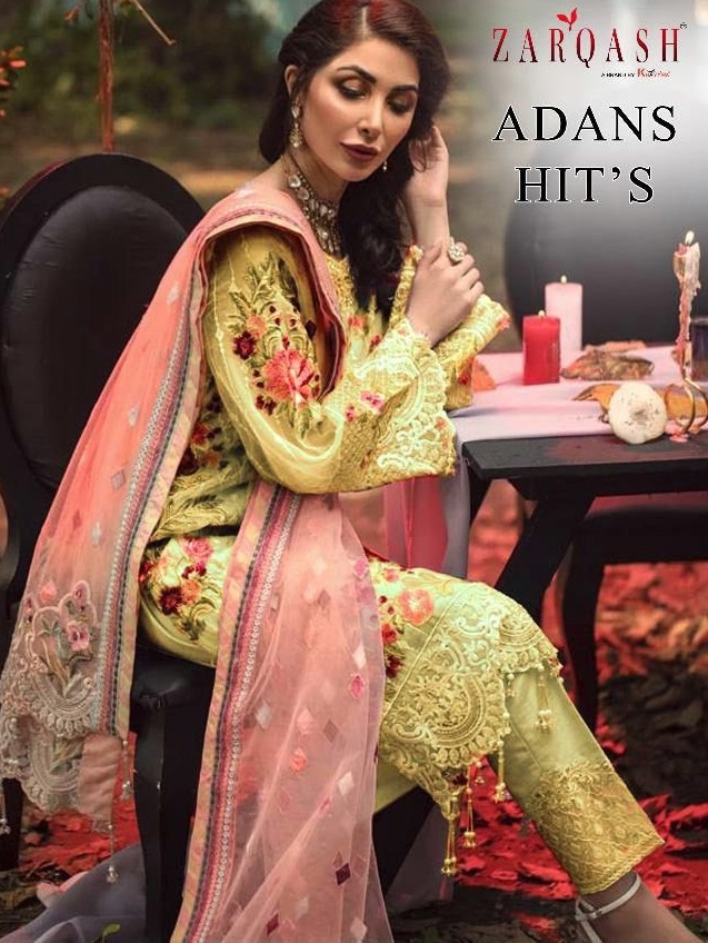 Zarqash Adans Hits Wholesale Pakistani Concept Dress