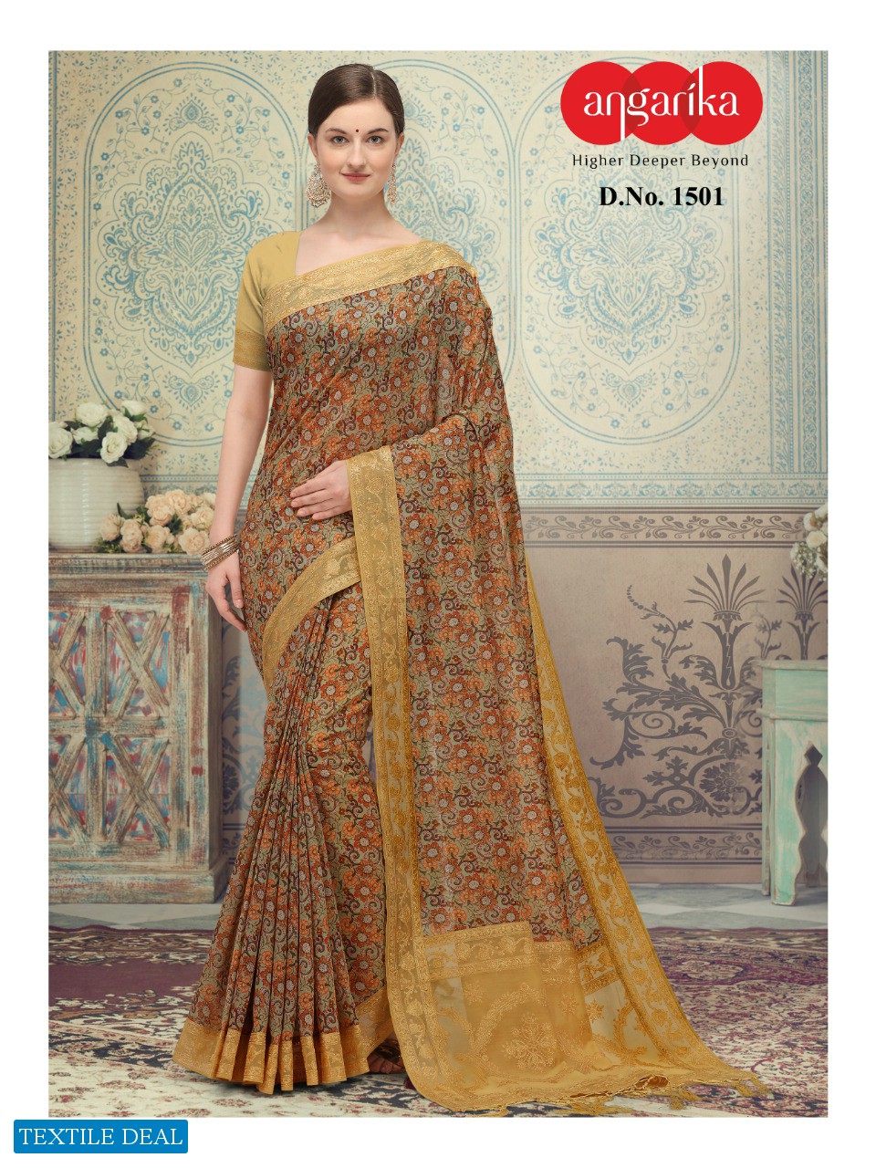 Angarika Lucknowi Wholesale Indian Sarees