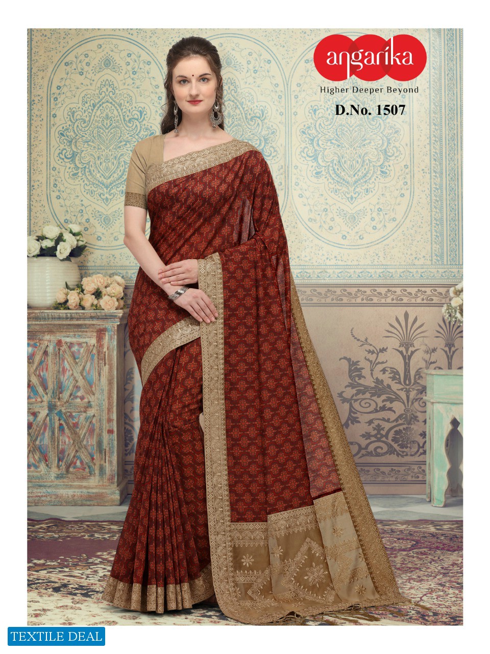 Angarika Lucknowi Wholesale Indian Sarees