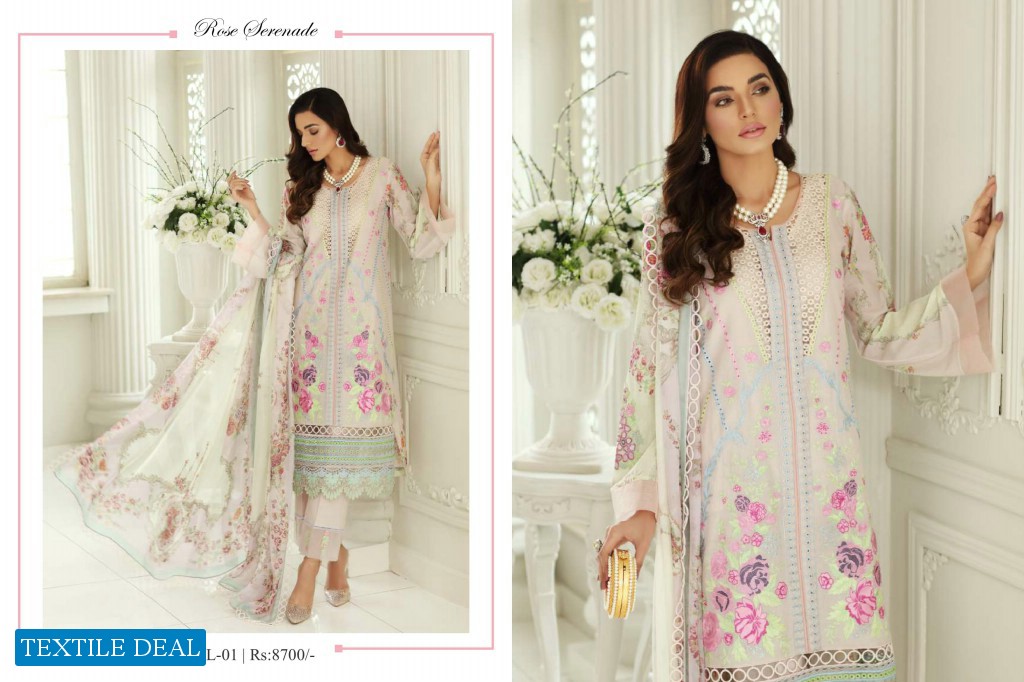 SABLE VOL 2 PREMUIM EMBROIDERED LAWN BY ITTEHAD