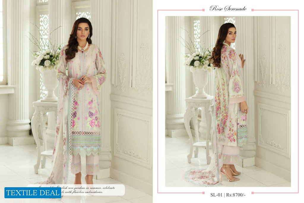 SABLE VOL 2 PREMUIM EMBROIDERED LAWN BY ITTEHAD