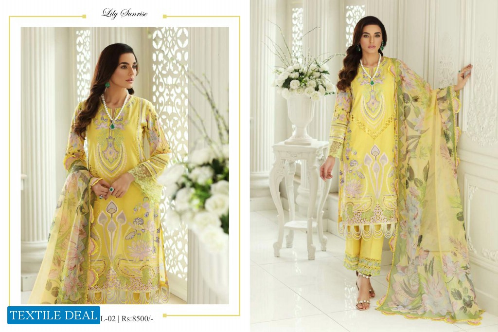 SABLE VOL 2 PREMUIM EMBROIDERED LAWN BY ITTEHAD