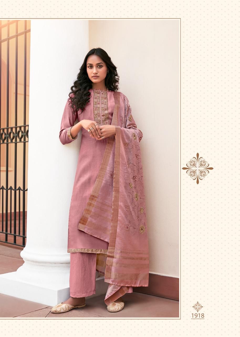 NAHIDA BY BELA VISCOSE MUSLIN ETHNIC PARTY WEAR SUITS