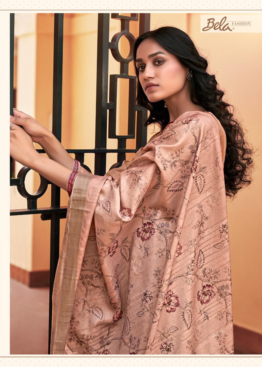 NAHIDA BY BELA VISCOSE MUSLIN ETHNIC PARTY WEAR SUITS