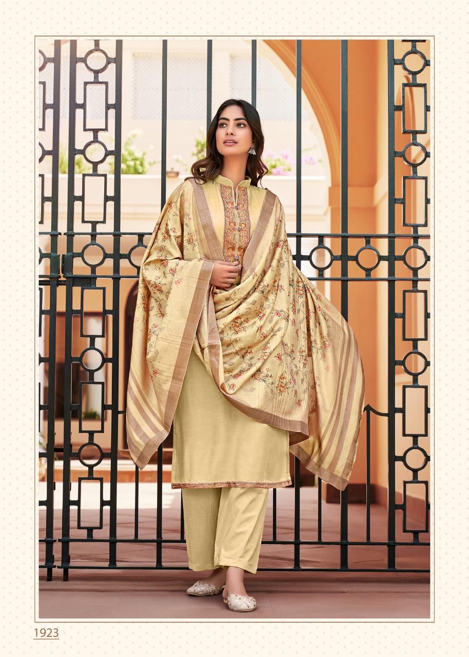 NAHIDA BY BELA VISCOSE MUSLIN ETHNIC PARTY WEAR SUITS