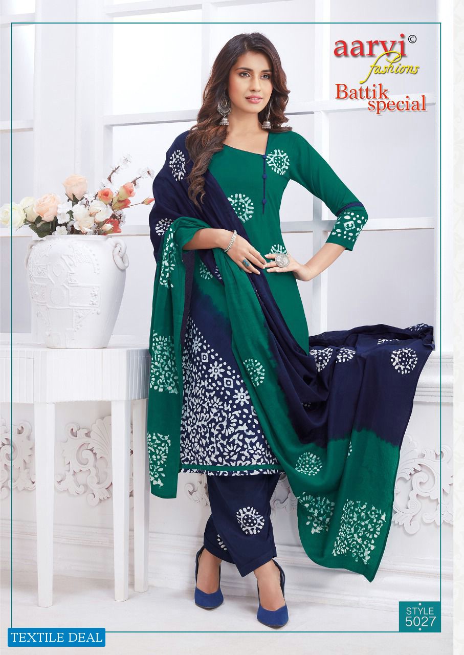 Aarvi Batik Special Vol-15 Wholesale Readymade Dress