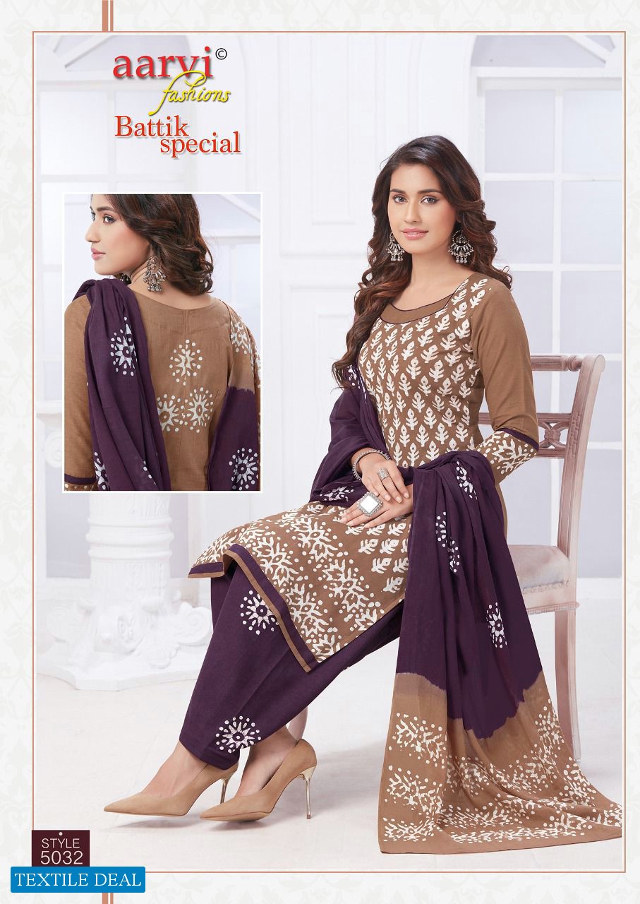 Aarvi Batik Special Vol-15 Wholesale Readymade Dress