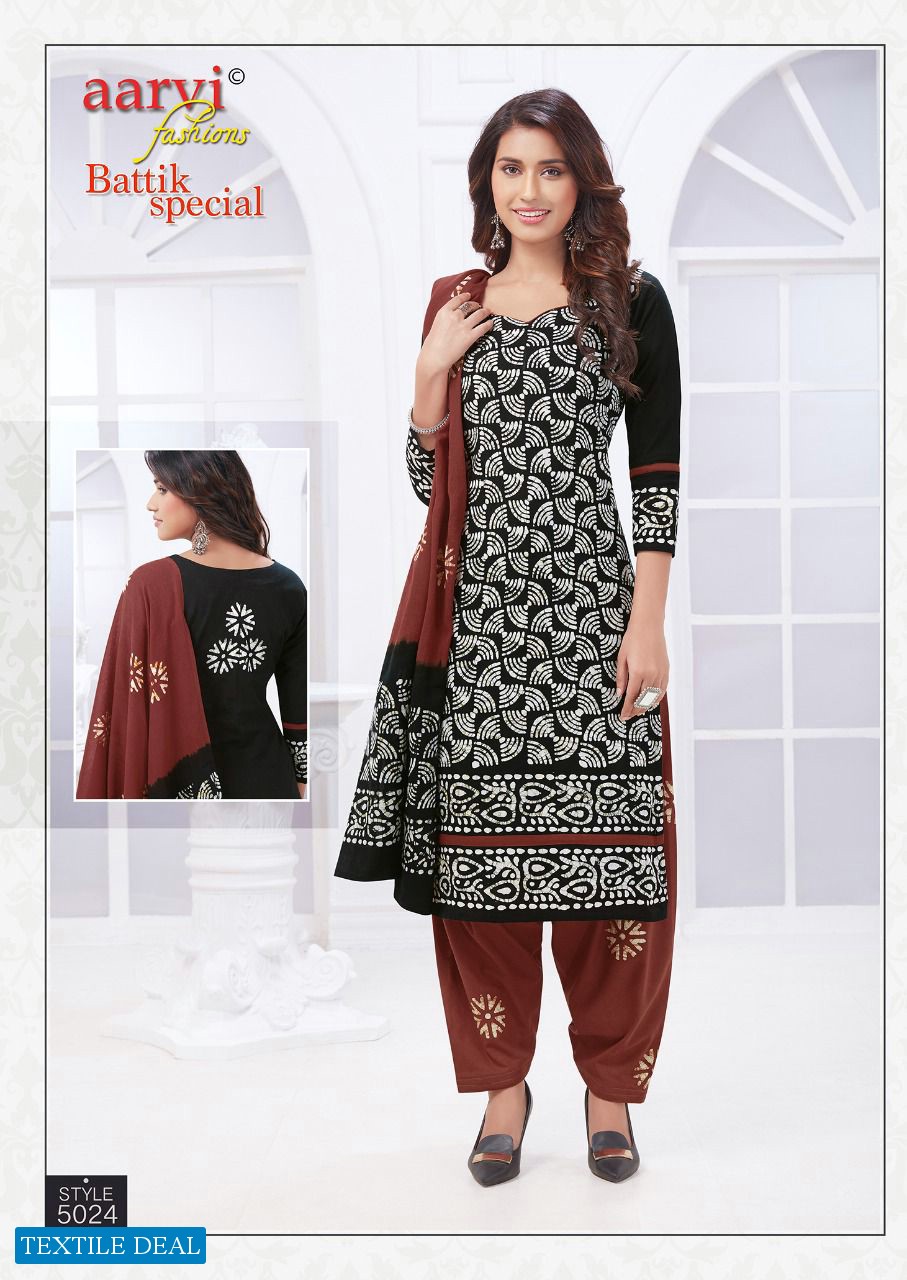 Aarvi Batik Special Vol-15 Wholesale Readymade Dress