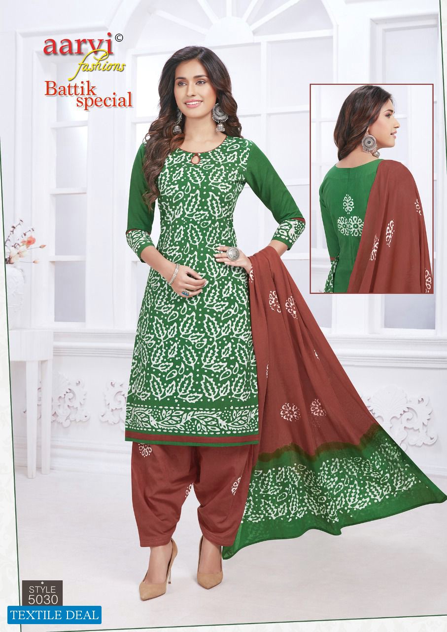 Aarvi Batik Special Vol-15 Wholesale Readymade Dress