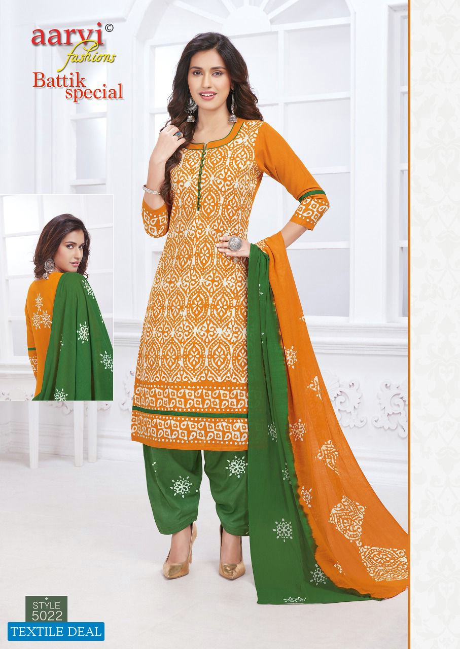 Aarvi Batik Special Vol-15 Wholesale Readymade Dress