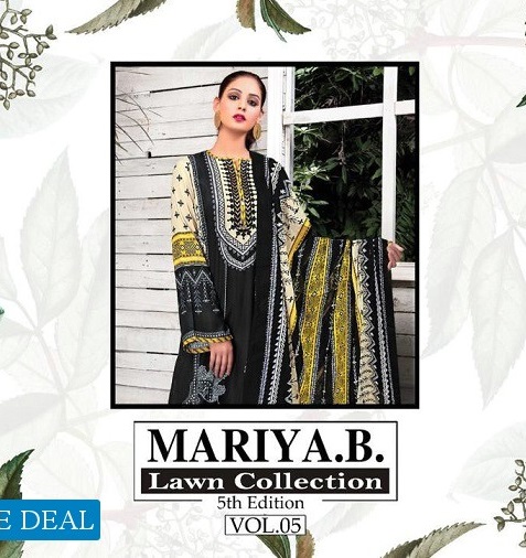 Mariya B Lawn Collection 5th Edition Vol-5 Wholesale Dress