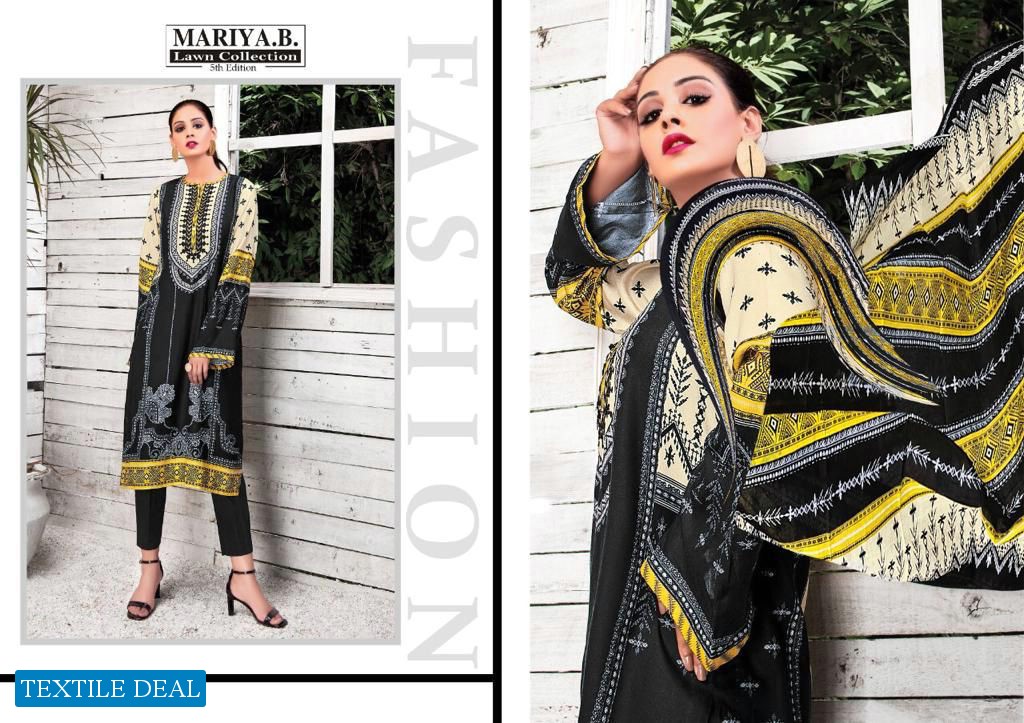 Mariya B Lawn Collection 5th Edition Vol-5 Wholesale Dress