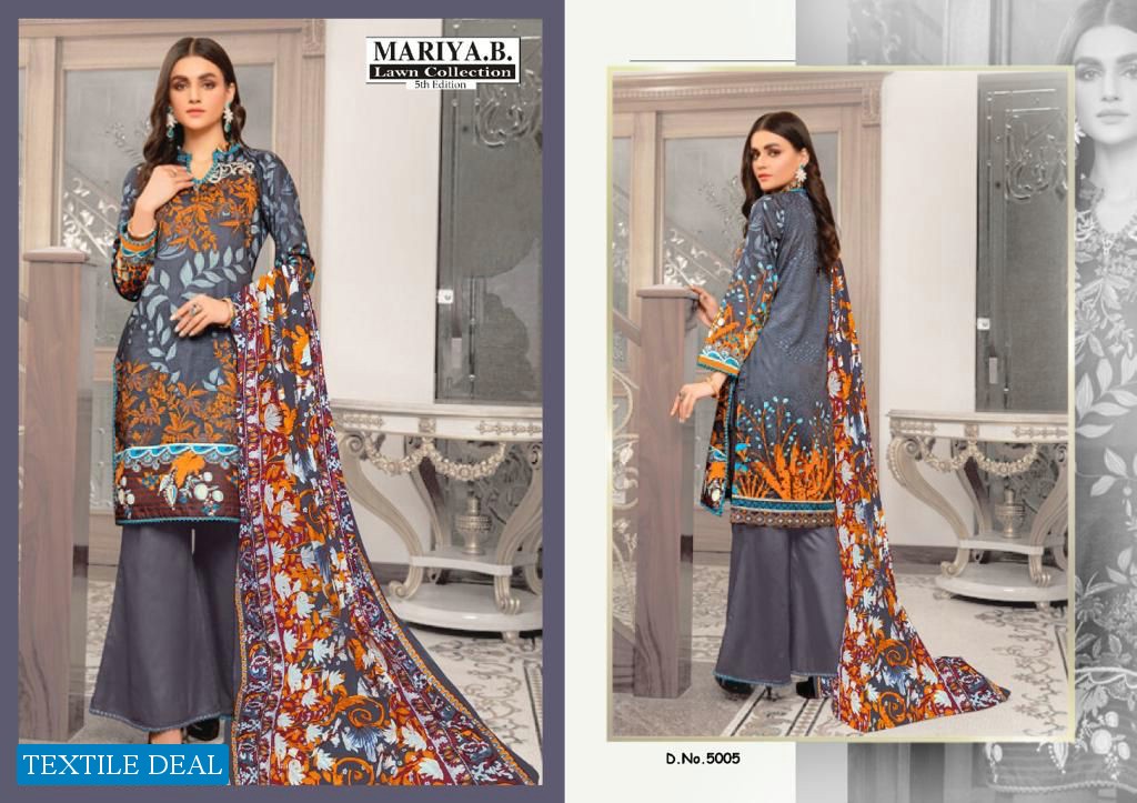 Mariya B Lawn Collection 5th Edition Vol-5 Wholesale Dress