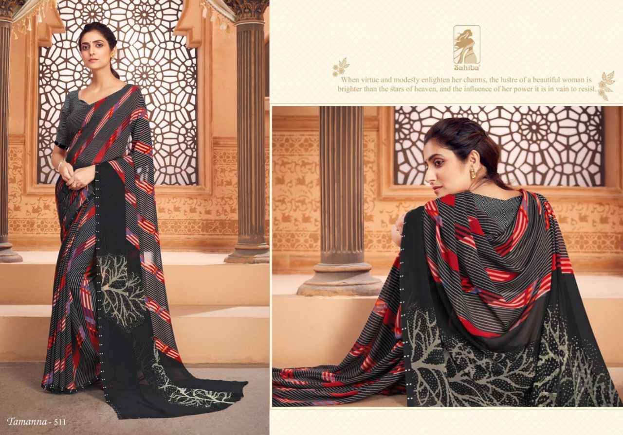 Sahiba Tamanna Vol-5 Wholesale Shopping Casual Indian Sarees