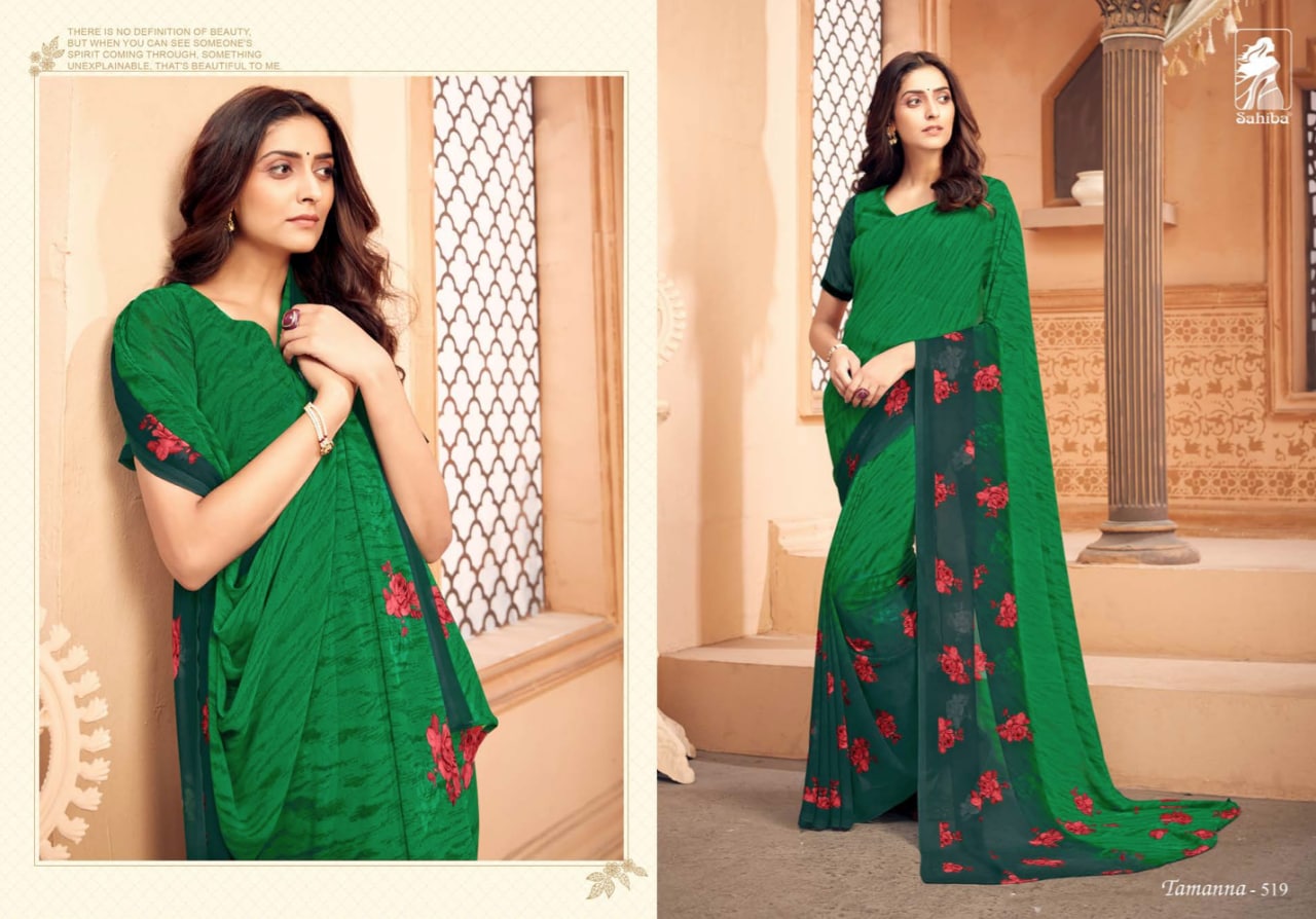 Sahiba Tamanna Vol-5 Wholesale Shopping Casual Indian Sarees