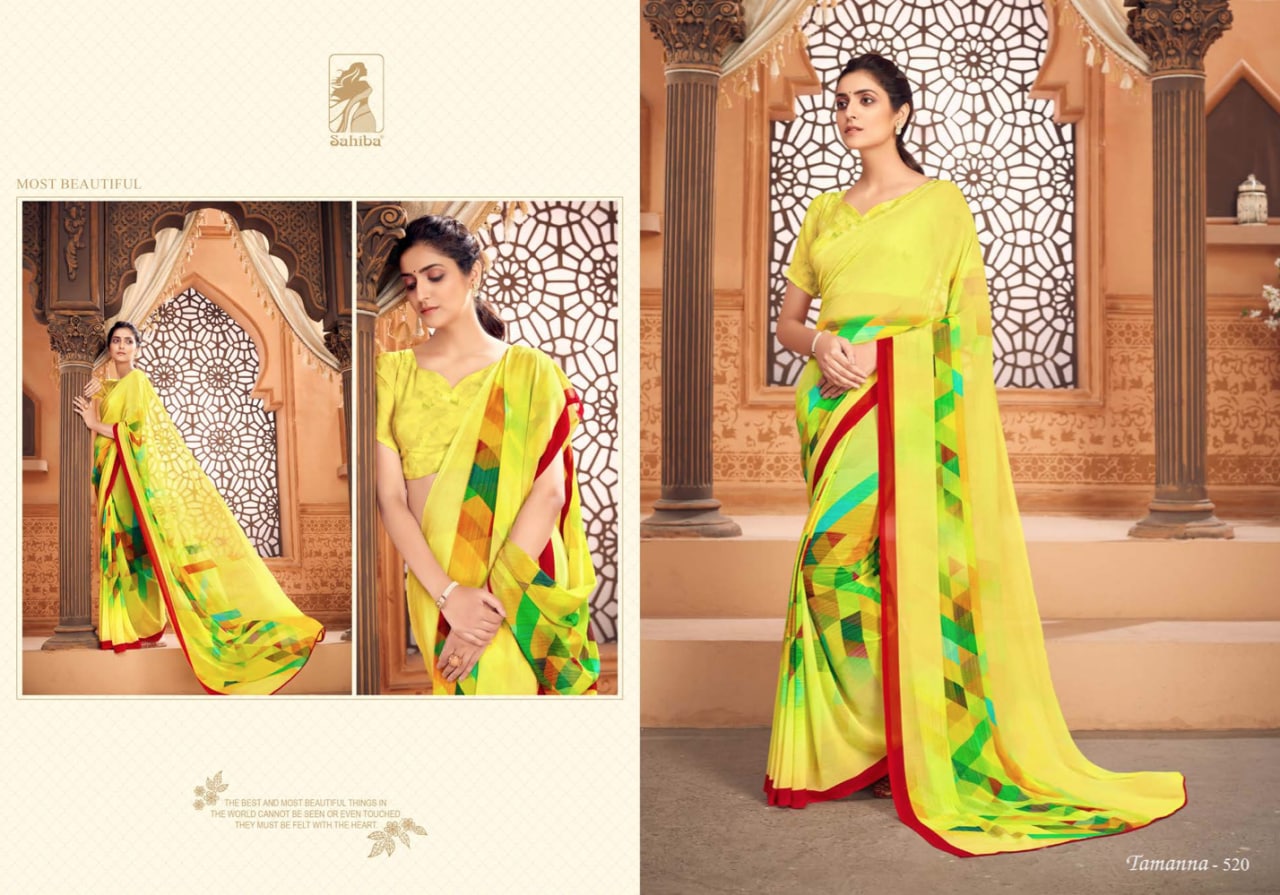 Sahiba Tamanna Vol-5 Wholesale Shopping Casual Indian Sarees