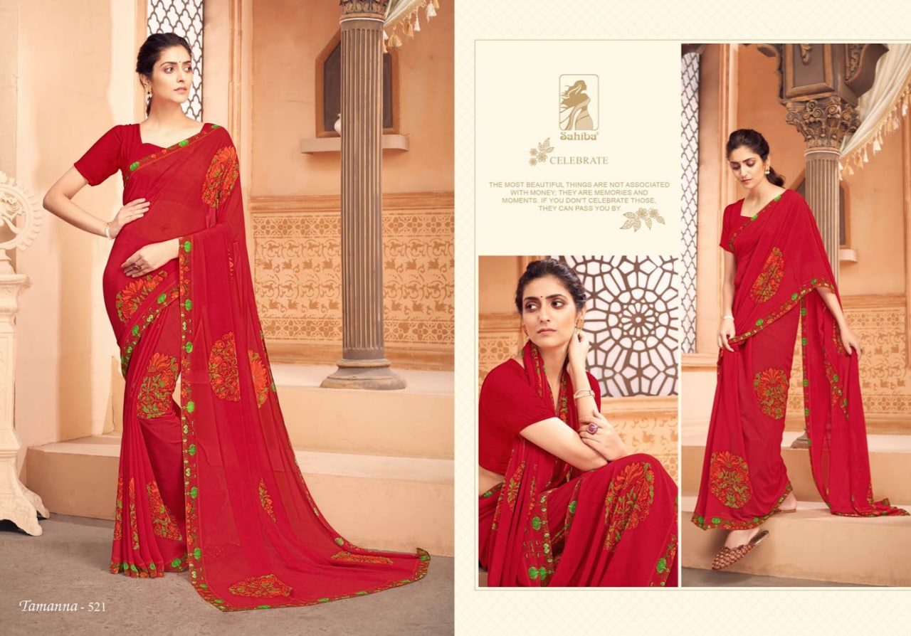 Sahiba Tamanna Vol-5 Wholesale Shopping Casual Indian Sarees