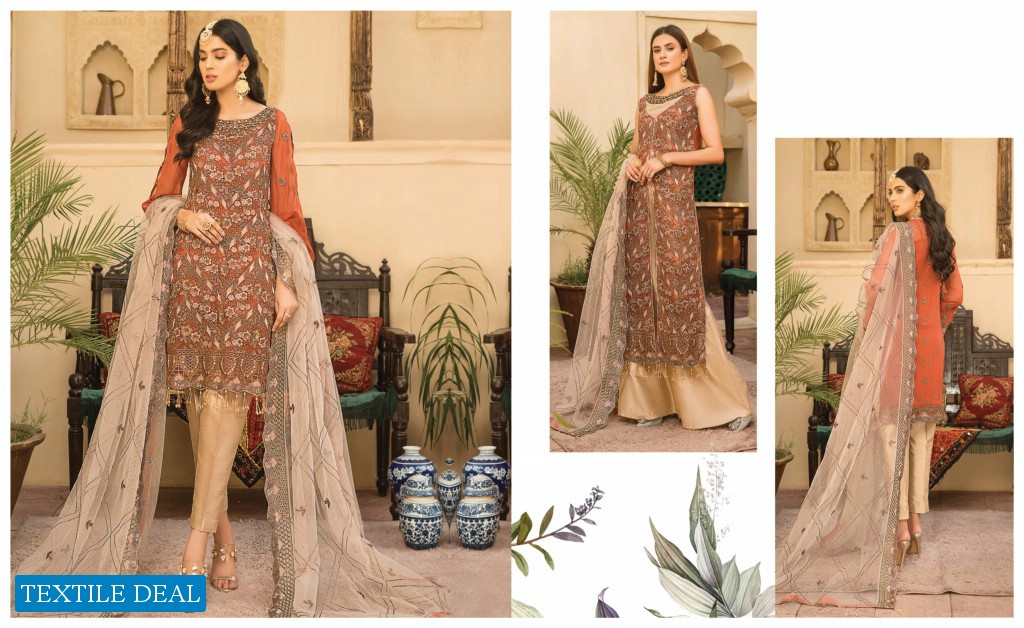 MARYAM’S VOL-21 LUXURY EMBROIDERED CHIFFON COLLECTION (2021)
