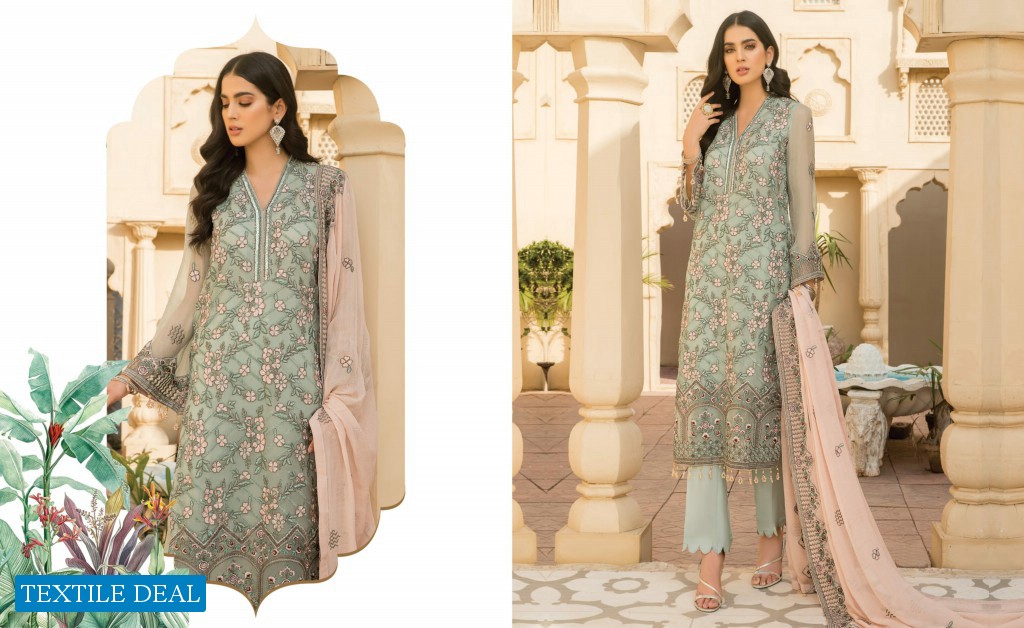 MARYAM’S VOL-21 LUXURY EMBROIDERED CHIFFON COLLECTION (2021)