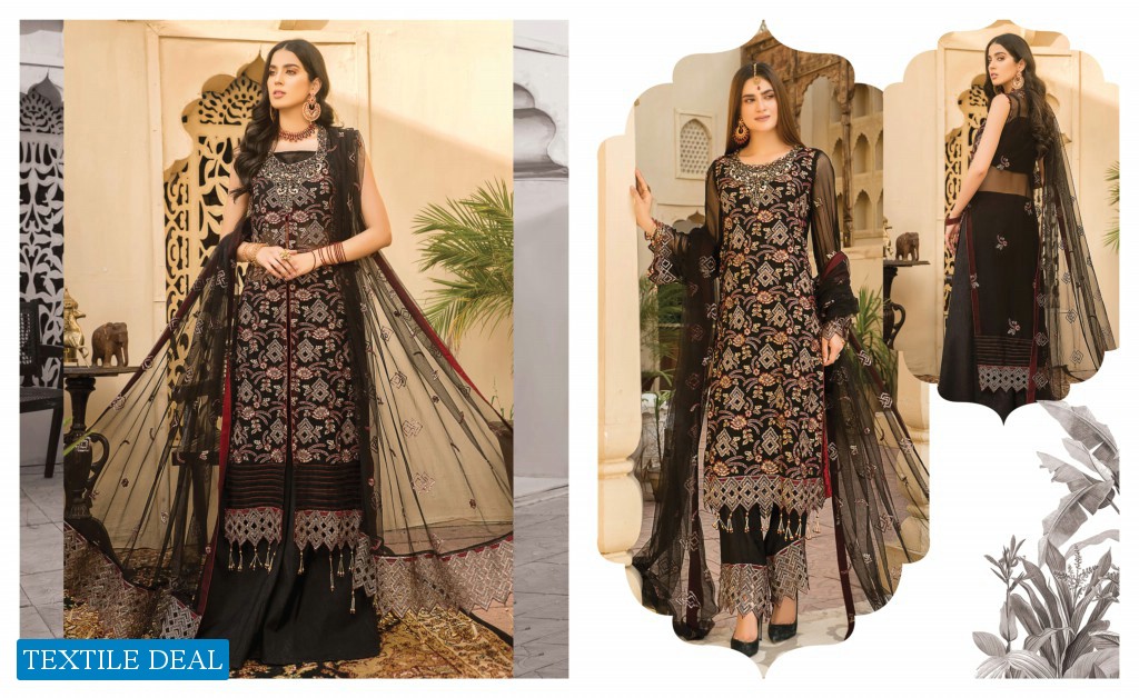 MARYAM’S VOL-21 LUXURY EMBROIDERED CHIFFON COLLECTION (2021)
