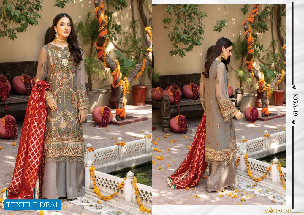 MOHAGNI Festive Luxury Chiffon Collection