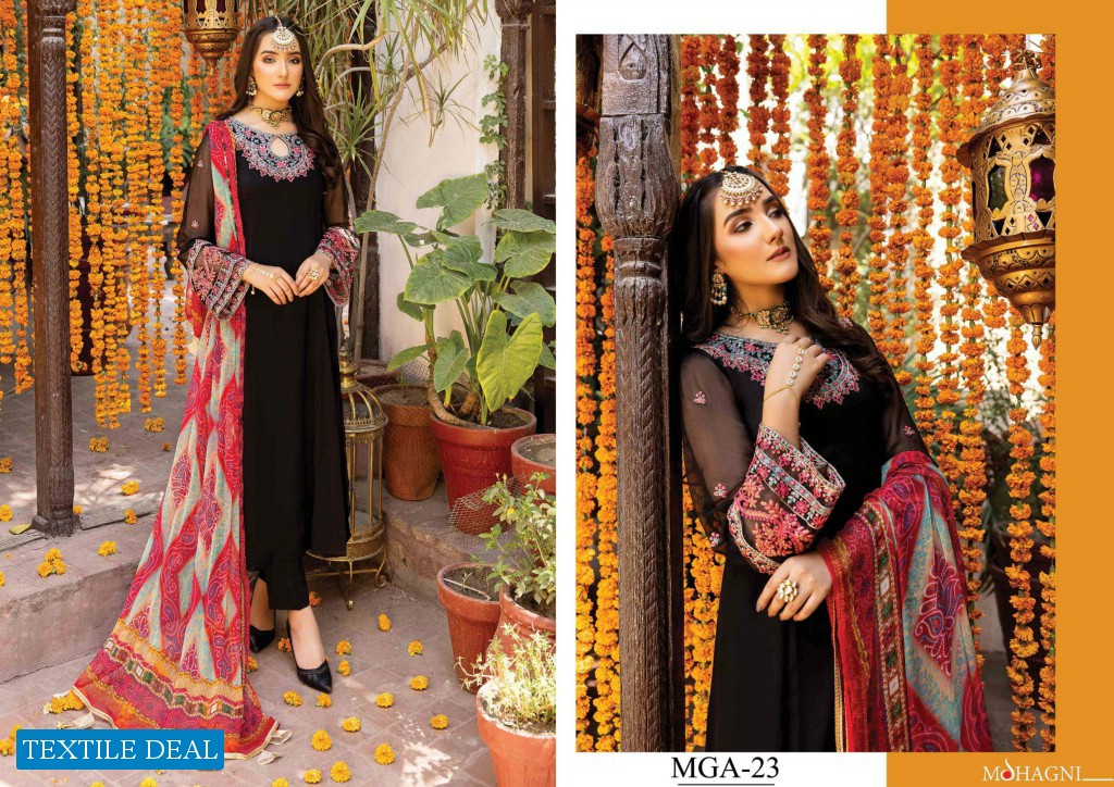 MOHAGNI Festive Luxury Chiffon Collection