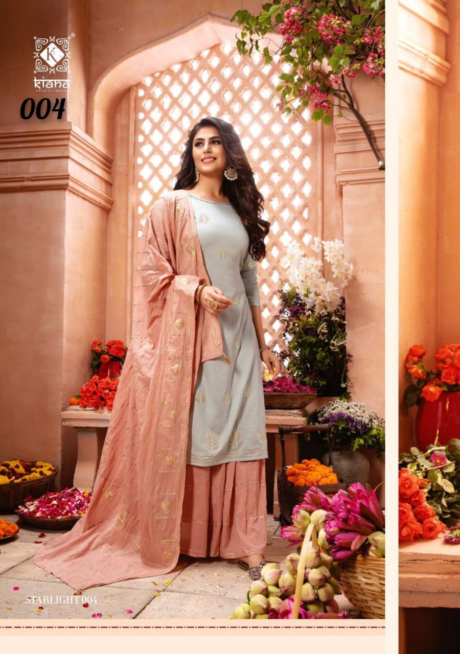 KIANA STARLIGHT HEAVY MAL REYON WORLK STYLISH EXCLUSIVE KURTIS COLLECTION