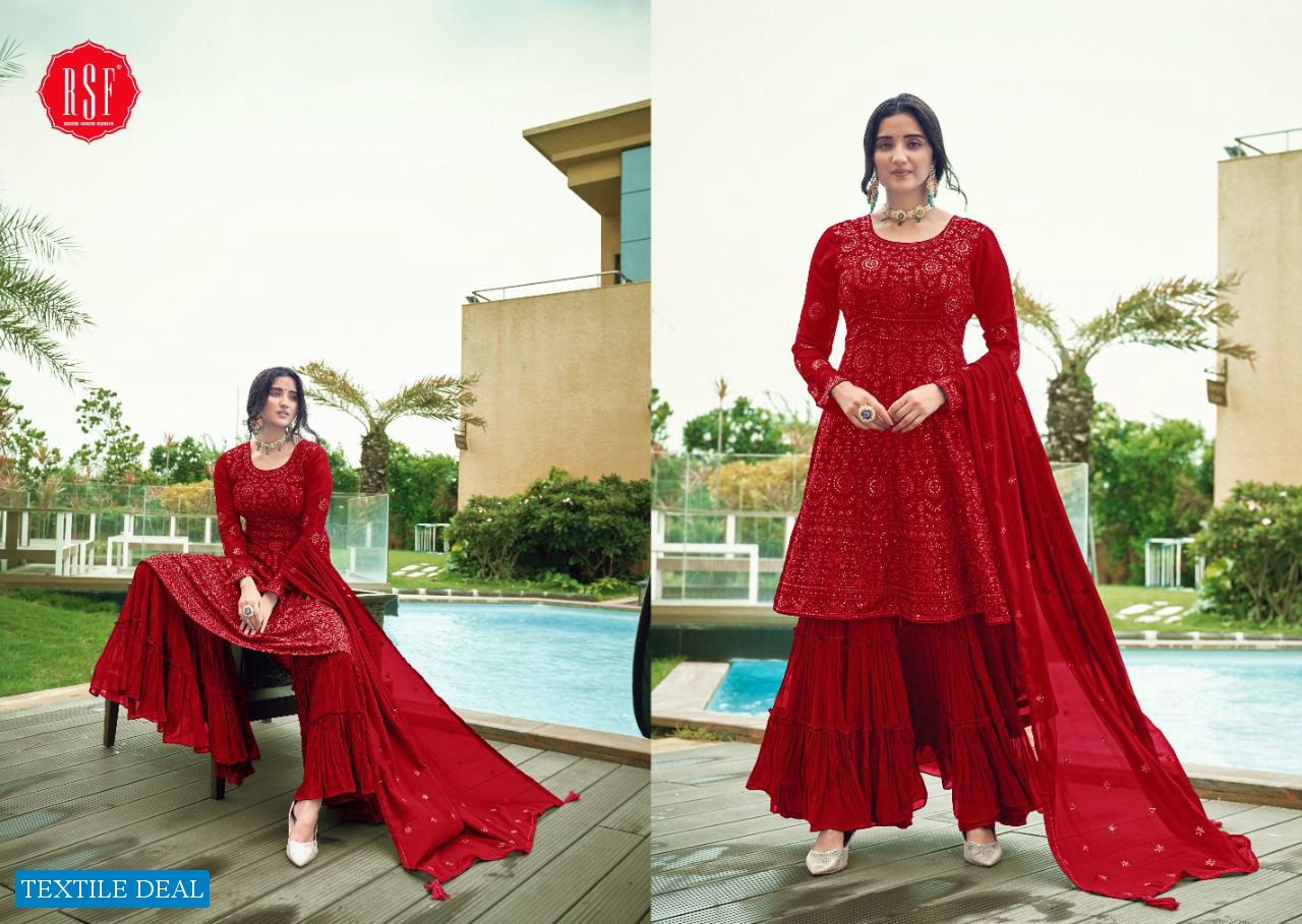 RSF Simran Wholesale Sharara Bottom Salwar Kameez