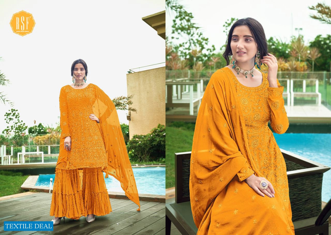 RSF Simran Wholesale Sharara Bottom Salwar Kameez