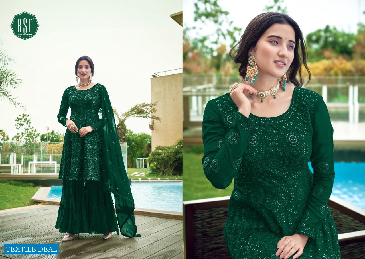 RSF Simran Wholesale Sharara Bottom Salwar Kameez