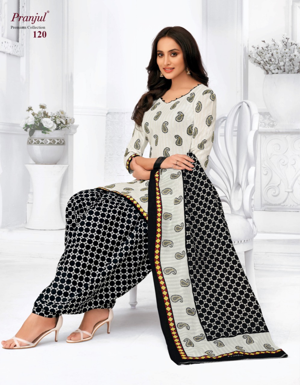 PRANJUL PREMIUM COTTON PRINTED STYLISH DESIGNER DRESS MATERIAL COLLECTION