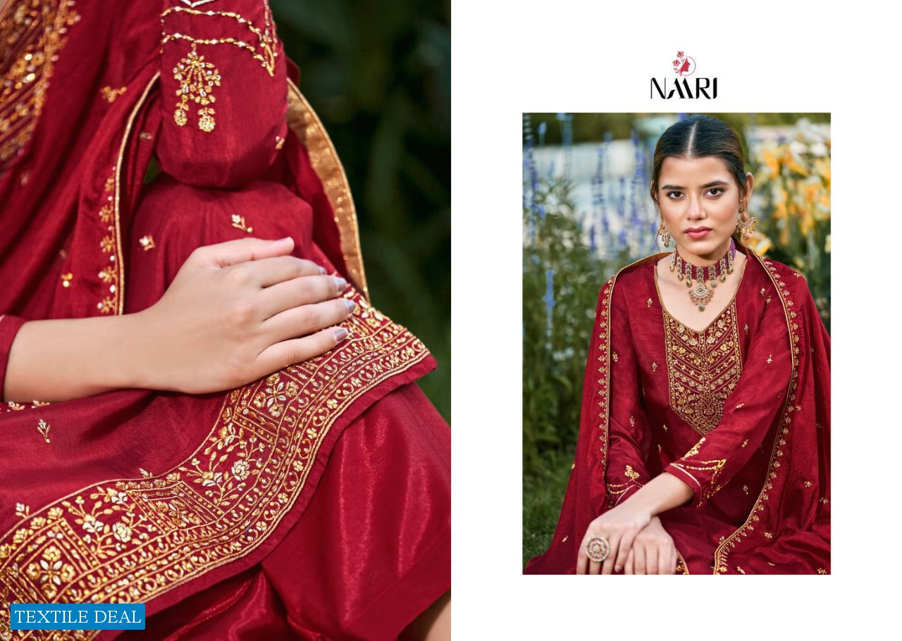 Naari Zuri Wholesale Straight Designer Salwar Kameez