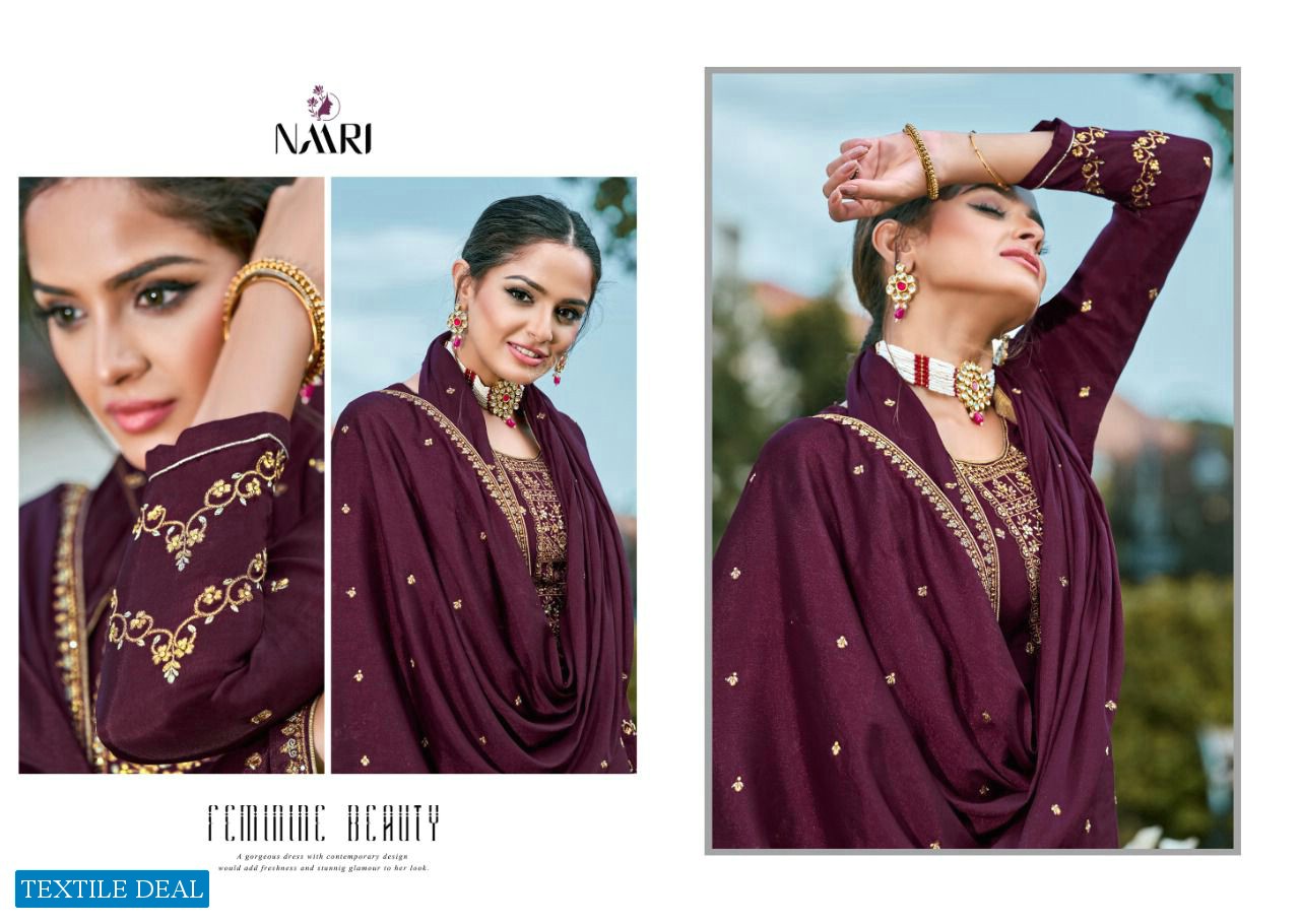 Naari Zuri Wholesale Straight Designer Salwar Kameez