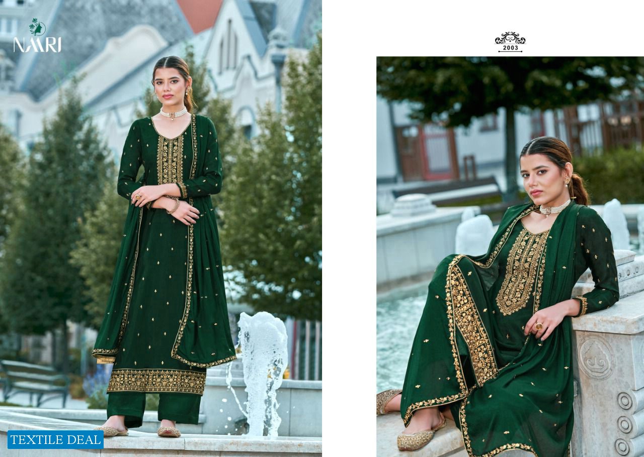 Naari Zuri Wholesale Straight Designer Salwar Kameez