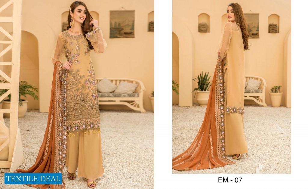 Maryams Empereus Collection Vol-8 Luxury Embroidered Collection