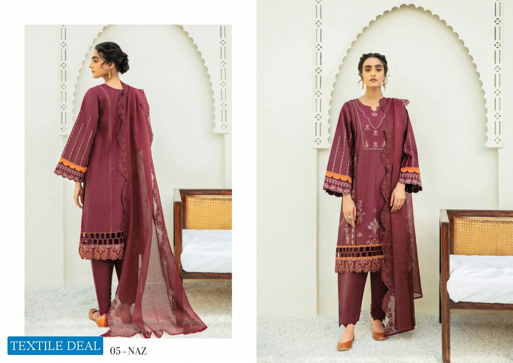 Xenia Formals Vol-1 Maram Unstitched Lawn Original Pakistani Dress